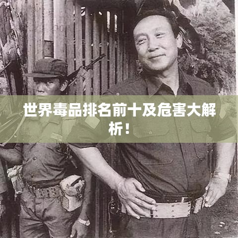 世界毒品排名前十及危害大解析！
