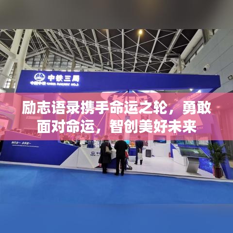 励志语录携手命运之轮，勇敢面对命运，智创美好未来